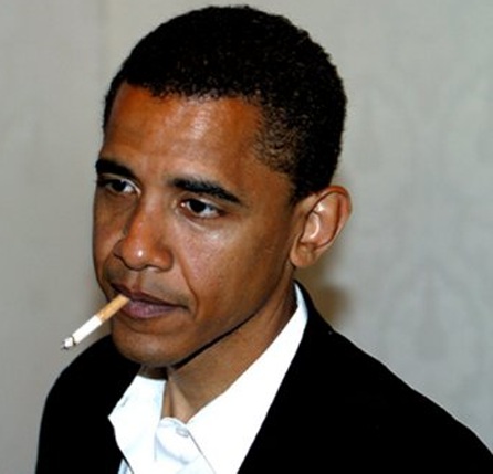 Obama on cigars