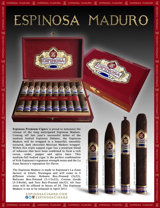 Espinosa Cigars Maduro