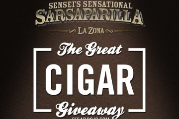 Sensei's Sensational Sarsaparilla Cigar Giveaway