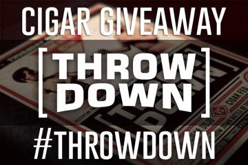 Throw Down cigar giveaway