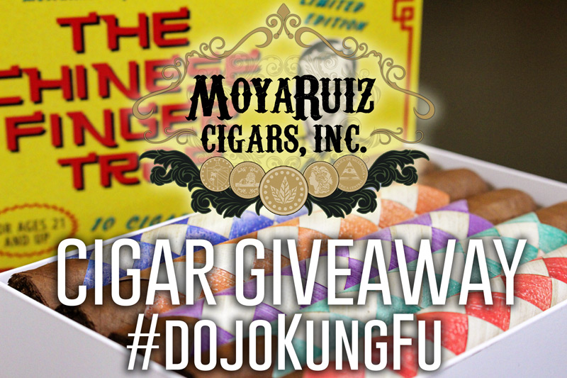 MoyaRuiz Cigars The Chinese Finger Trap cigar giveaway