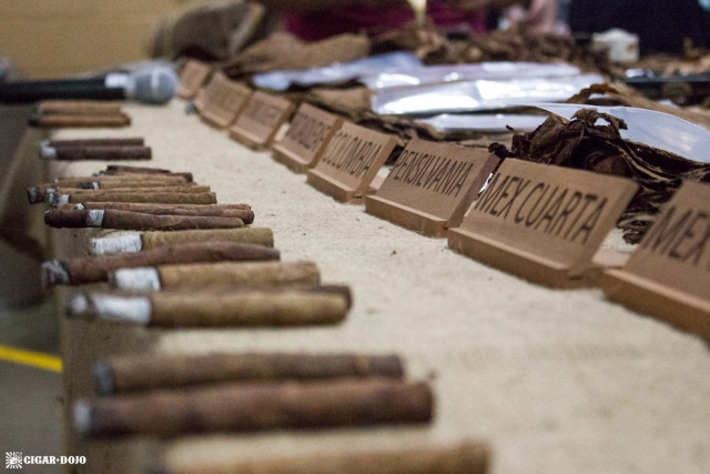 Cigar blending session General Cigar Dominicana