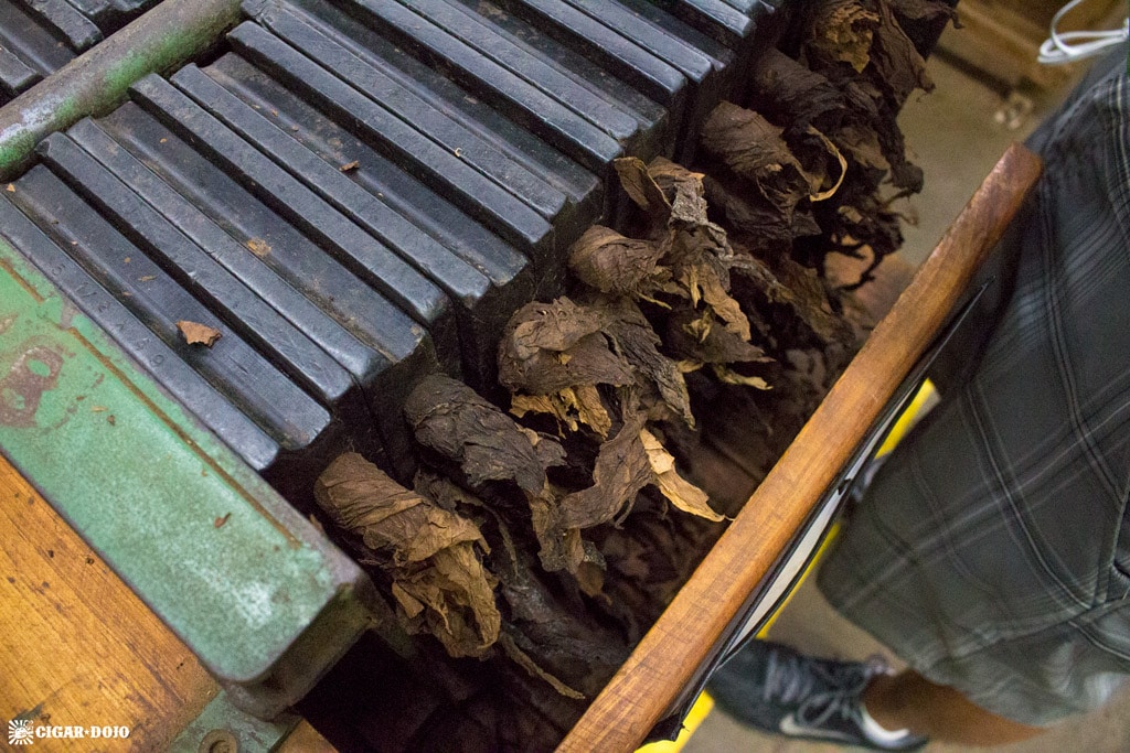 cigars in moulds