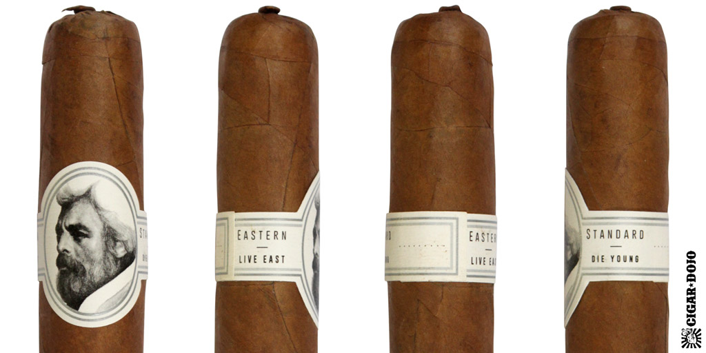 Caldwell Eastern Standard cigar and cigar band full view