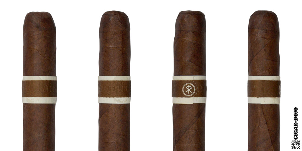 RoMa Craft Aquitaine cigar and cigar band full view