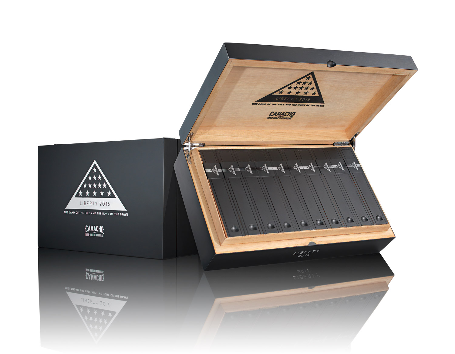 Camacho Liberty Series 2016 cigar packaging