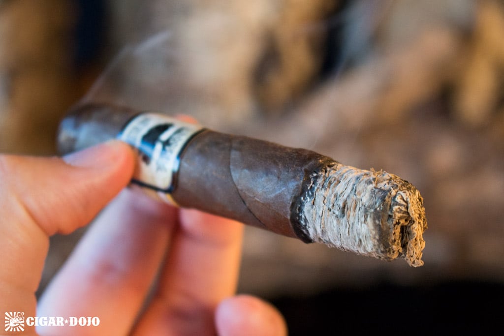 charter-oak-broadleaf-cigar-smoking