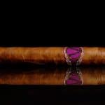 La Barba Purple robusto cigar side
