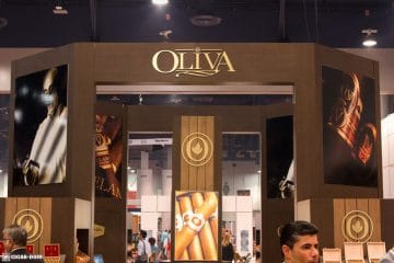 Oliva Cigar Company booth IPCPR 2017