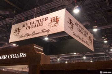 My Father Cigars booth IPCPR 2017