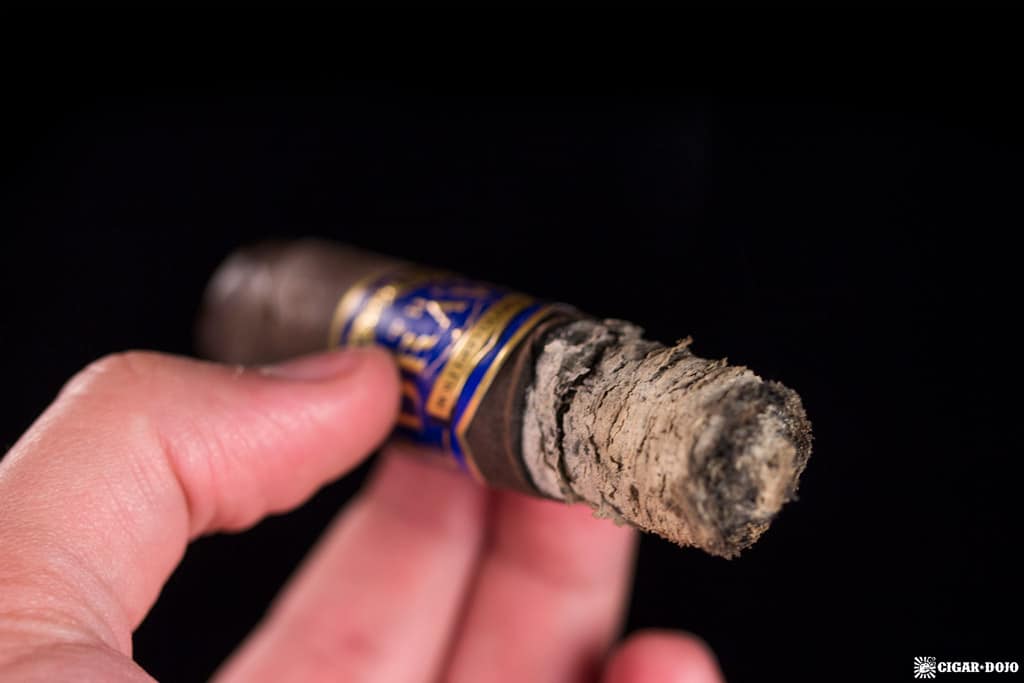 Southern Draw Jacobs Ladder Robusto cigar ash