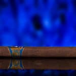 Espinosa 601 Blue Label Short Churchill cigar side view