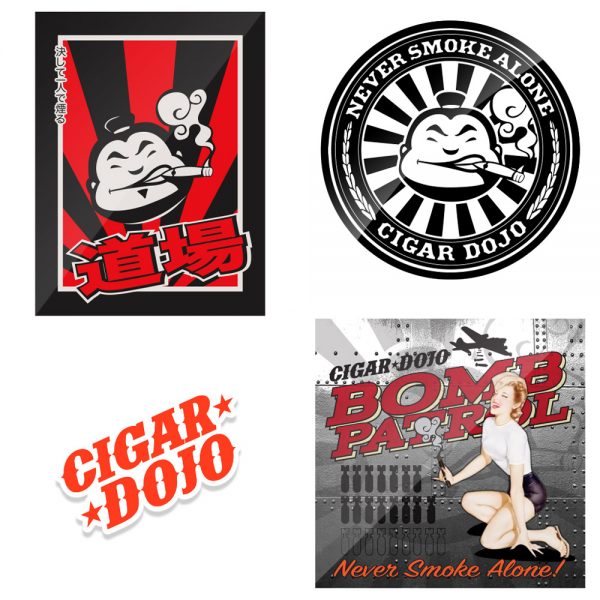 Cigar Dojo Sticker Pack