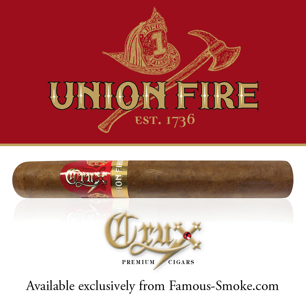 Crux Union Fire cigar graphic