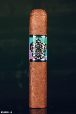Psychedelic Turtle cigar standing