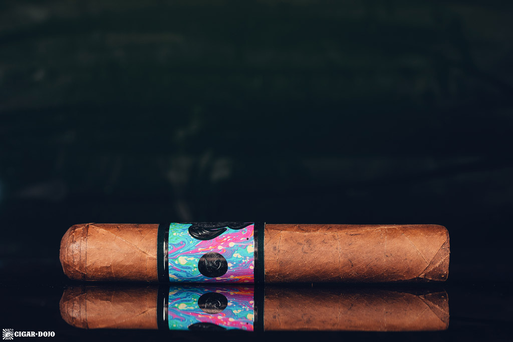 Psychedelic Turtle cigar side view