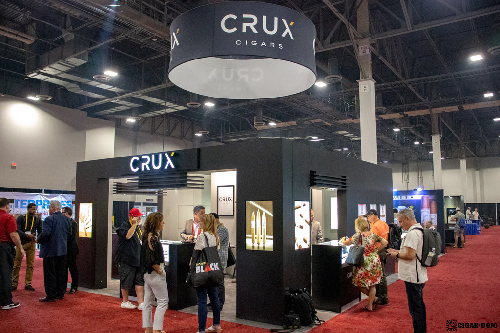 Crux Cigars booth IPCPR 2019
