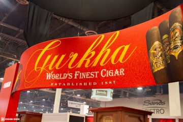Gurkha Cigars booth IPCPR 2019