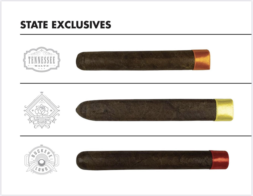 Crowned Heads state-exclusive cigar lines