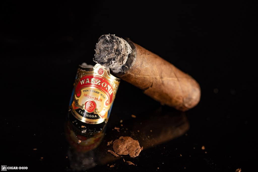 Espinosa Warzone Toro cigar nub finished