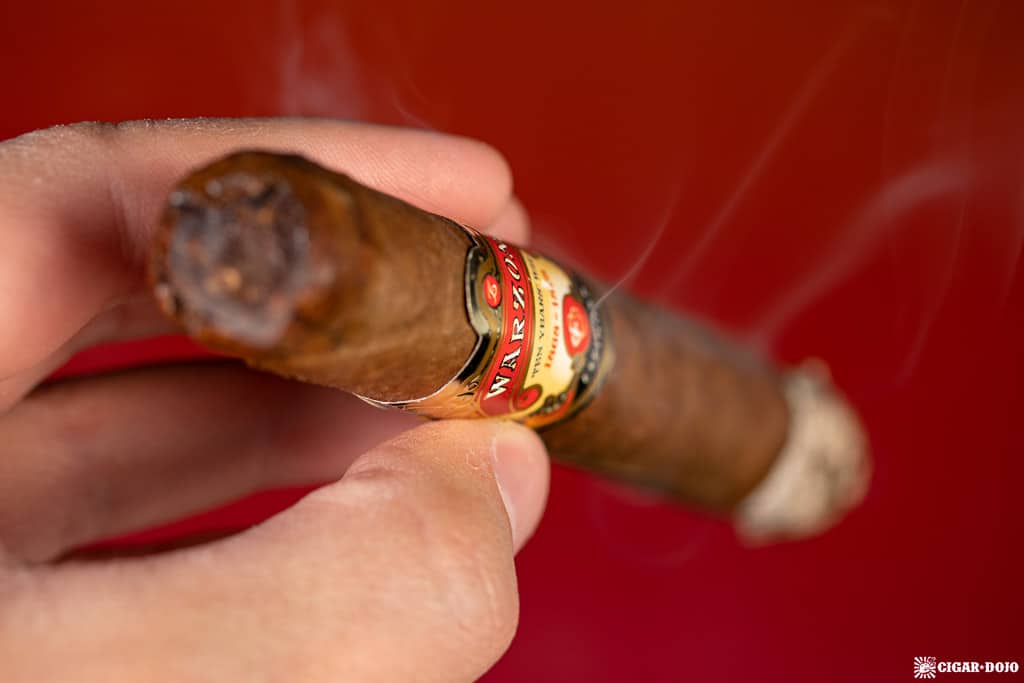 Espinosa Warzone Toro cigar smoking