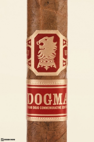 Drew Estate Undercrown Dogma Sun Grown cigar bands closeup