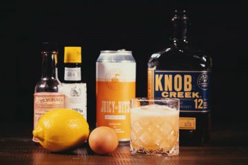 Hazy Whiskey Sour Cocktail Recipe