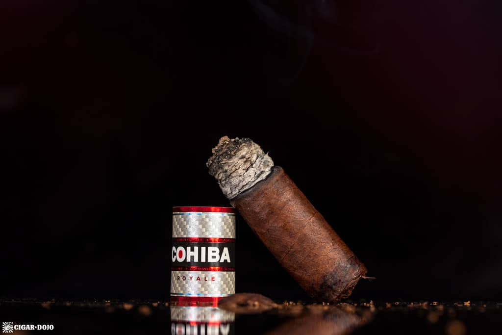 Cohiba Royale Toro cigar nub finished