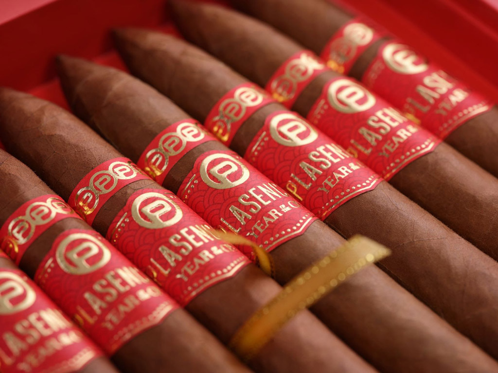 Plasencia Year of the Ox cigars close up