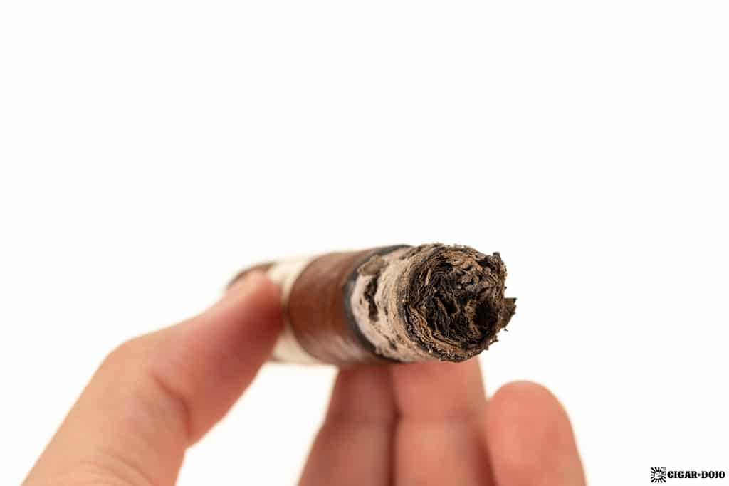 Liga Privada H99 Toro cigar ash