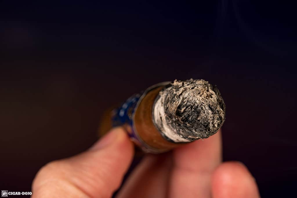 Partagas Limited Reserve Decadas 2021 cigar ash