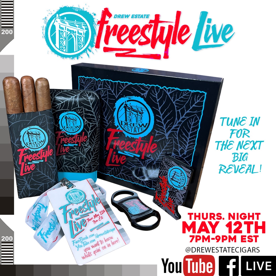 Drew Estate Freestyle Live 2022 mystery cigar pack