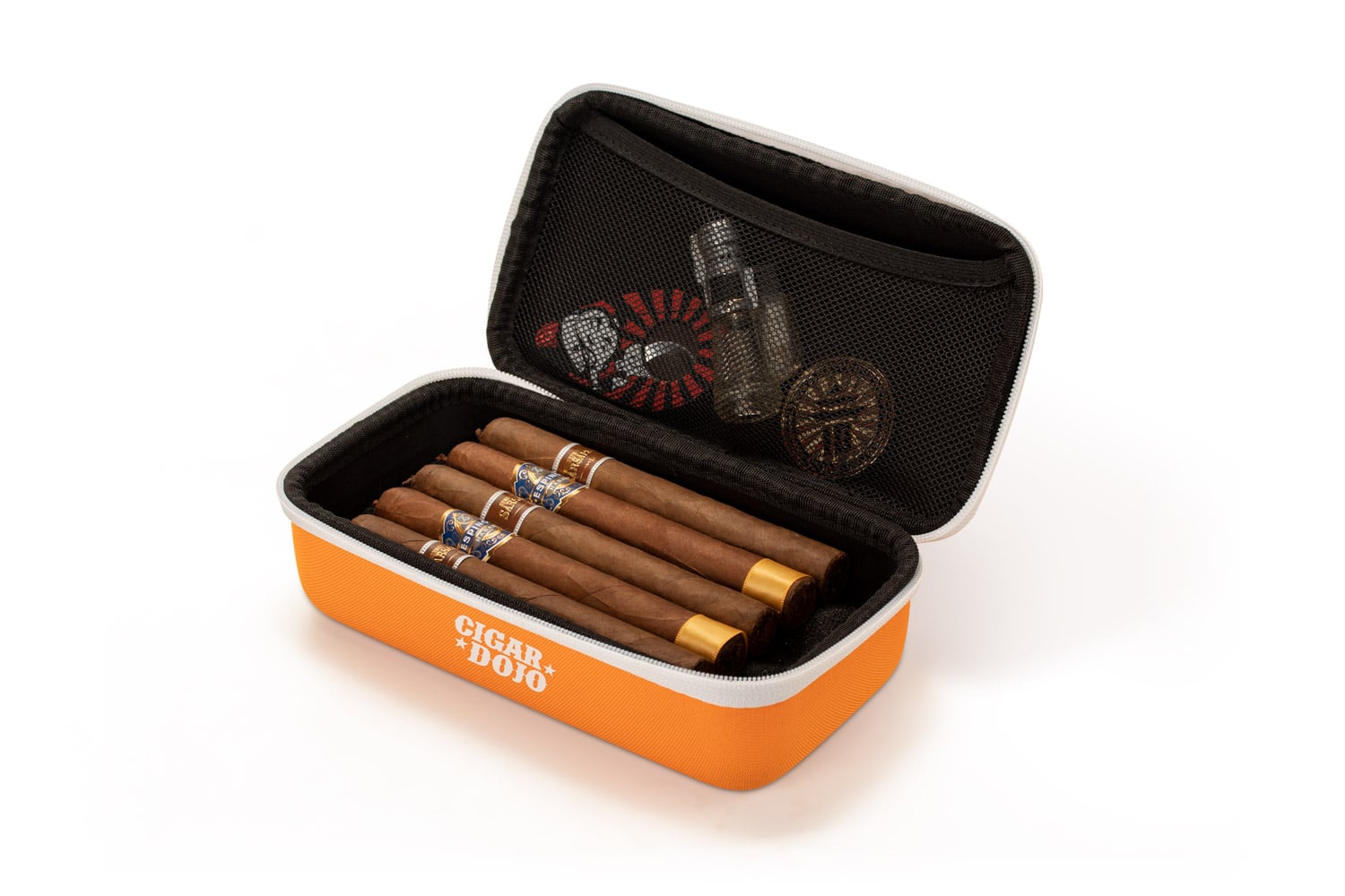 Cigar Dojo Travel Kit open