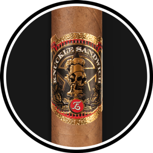 Knuckle Sandwich Habano No. 3 Cigar of the Year 2022 circle