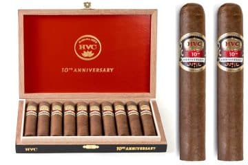 HVC 10th Anniversary Robusto cigar