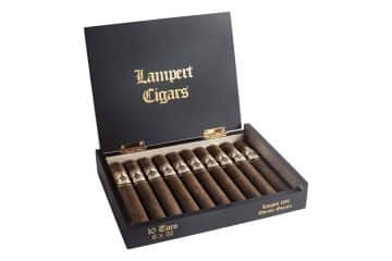 Lampert 1593 Edición Oscura cigar box open