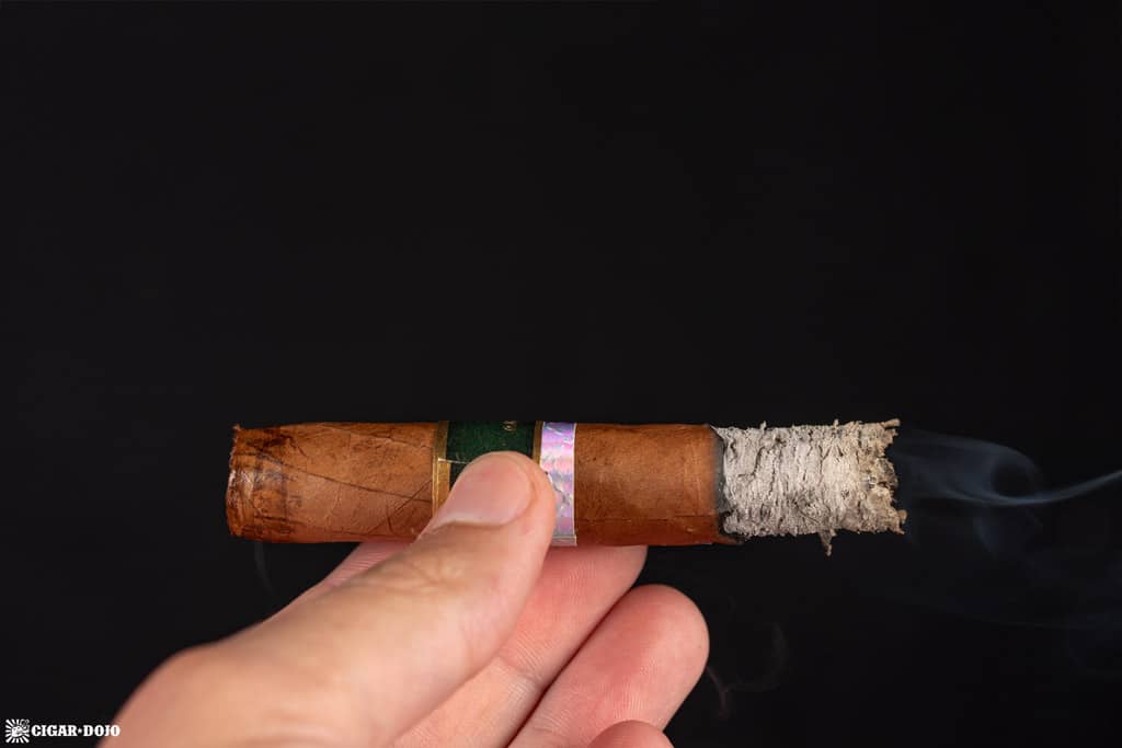 LFD Andalusian Bull The Golden NFT cigar ash
