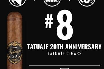 Tatuaje 20th Anniversary No. 8 Cigar of the Year 2023