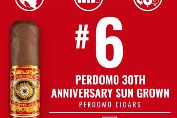 Perdomo 30th Anniversary Sun Grown No. 6 Cigar of the Year 2023